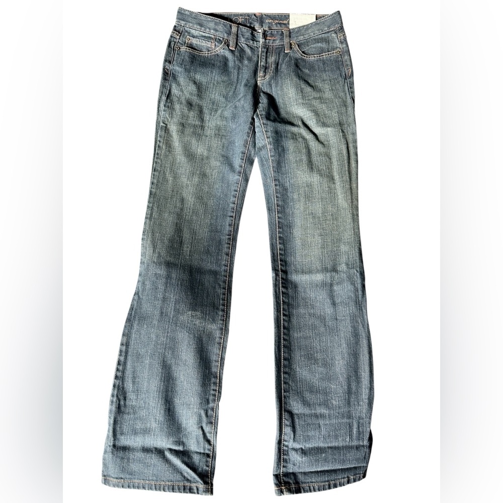 NWT Ann Taylor LOFT | Women’s Jeans | Size 2 | Missing Button | Boot Midrise